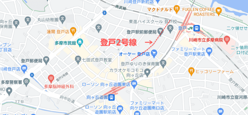 写真あり 新しくできる登戸2号線 区画整理でおしゃれ商店街になる計画 こんどのおやすみ なにしよっか